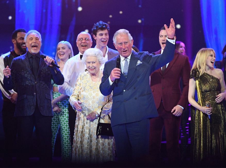 Prince Charles, Queen Elizabeth II, Queen's Birthday Party